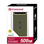External Portable SSD Transcend 500GB (TS500GESD380C) - Military Green