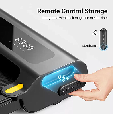 UREVO SpaceWalk Lite Treadmill Walking Pad - Black