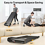 UREVO SpaceWalk Lite Treadmill Walking Pad - Black