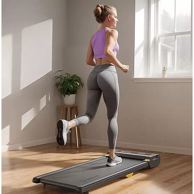UREVO SpaceWalk Lite Treadmill Walking Pad - Black
