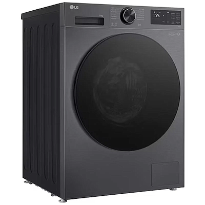 Washing Machine LG F-2X5FYNY6.AEBQME3 9 Kg Black