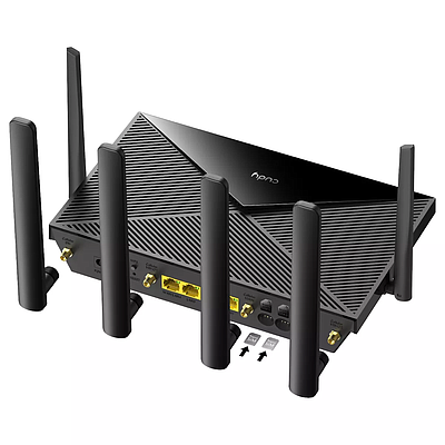 Router Cudy P5 Wi‑Fi 6 5G (AX3000) Dual Sim - Black