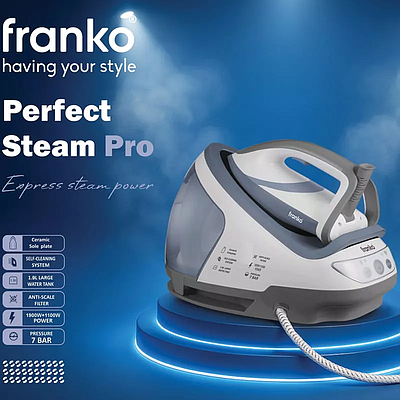 Steam Generator Franko FGS-9036 White / Grey