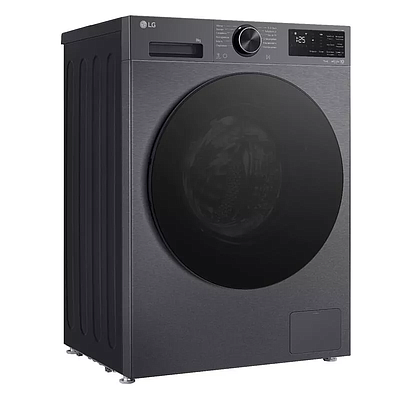 Washing Machine LG F-2X5PYNY6.AEBQME3 8 Kg Black