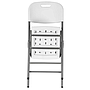 Garden Folding Chair MG-2019 White
