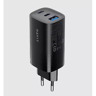 USB Charger Havit UC20 PD65W 65W - Black