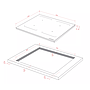 Built-In Hob kuppersberg ICI 629 Black