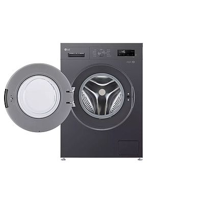 Washing Machine LG F-4Y1TYP6J.AMBQME3 8 Kg Grey