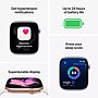 Smartwatch Apple Watch Series 11 GPS 46mm Jet Black Aluminium Case with Black Sport Band (MEUW4RK/A)