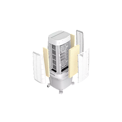 Air Cooler Marazzi WCM-RC54L220W White