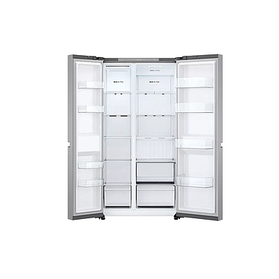 Refrigerator LG GR-B257KLJW.APYQMER 625 L Silver