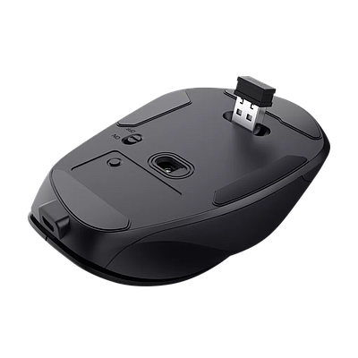 Rechargeable Wireless Mouse Trust Fyda (24727) - Black