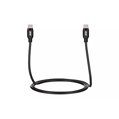 USB-C / 2E to USB-C Charging Cable 1m Glow 60W (2E-CCCC-BL) - Black