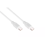 USB-C / 2E to USB-C Charging Cable 1m Glow 60W (2E-CCCC-WH) - White
