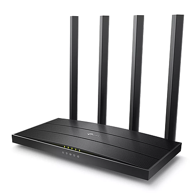 Router TP-Link Archer C6 AC1200 Wireless MU-MIMO Gigabit - Black