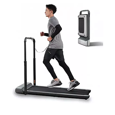 Foldable Treadmill Kingsmith WalkingPad R1 Pro 2 in 1 - Silver Gray