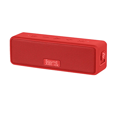 Wireless Portable Speaker 2E SoundXBlock Waterproof (2E-BSSXBWRD) - Red