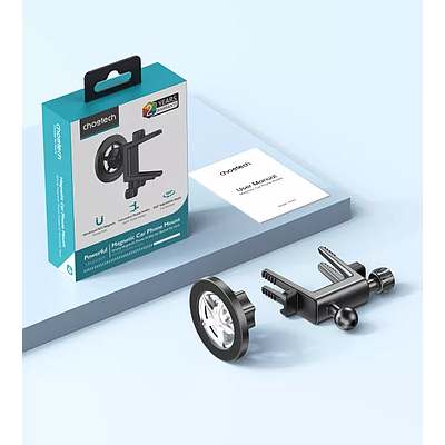Magnetic Car Mount Round Wheel Choetech H093 - Black
