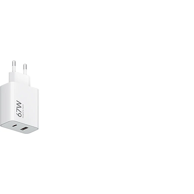 Charger Xiaomi 67W HyperCharge Adapter Type-A + Type-C (BHR07SKEU) - White