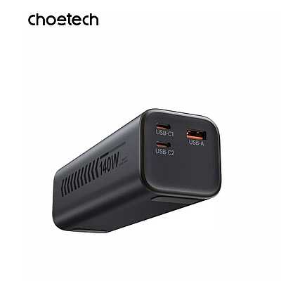 Powerbank Choetech B670 27000mAh with Digital Screen 140W - Black