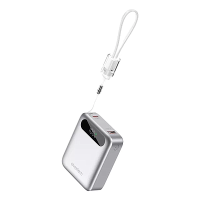 Powerbank Choetech B860 PowerLeap 10000mAh Dual USB - Silver