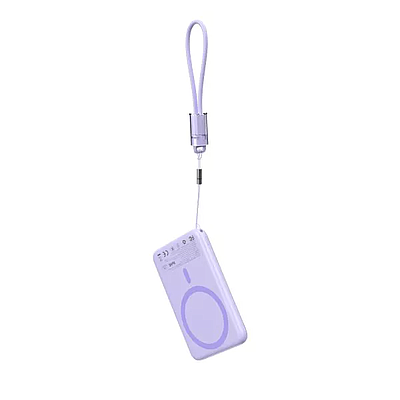 Wireless Magnetic Powerbank Choetech B861 5000mAh PD20W - Purple