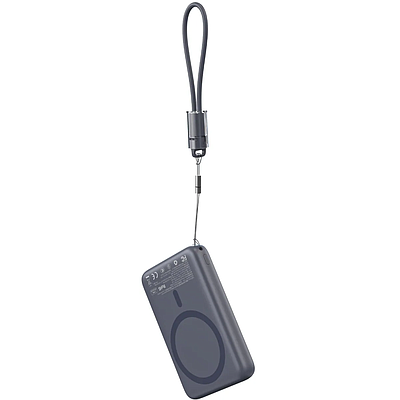 Wireless Magnetic Powerbank Choetech B862 10000mAh PD20W - Grey