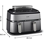Aerogrill Philips NA555/09 9 L Grey