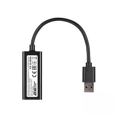 Network Adapter 2E PowerLink U2085 1xGE USB 3.0 (2E-U2085) - Black