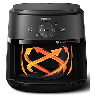 Aerogrill Philips NA230/00 6.2 L Black