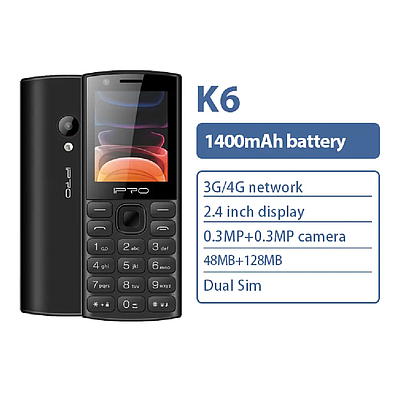 Mobile Phone iPro K6 - Black