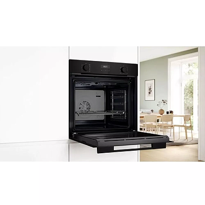 Built-In Electric Oven Bosch HJA737BA0 Black