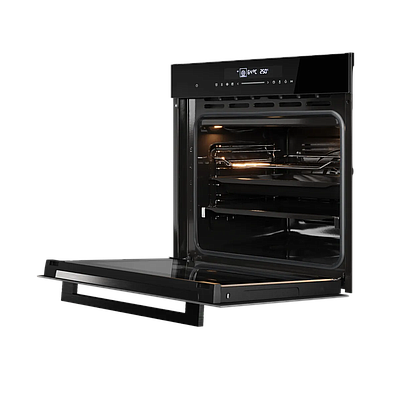 Built-In Electric Oven Krogh HT 613 Black