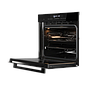 Built-In Electric Oven Krogh HT 613 Black