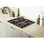 Built-In Hob Candy CHW6BLB Black