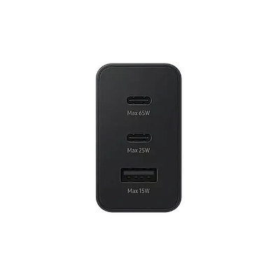 Wall Charger Samsung 65W PD Trio Black (EP-T6530NBEGRU)