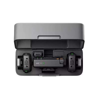DJI Mic Mini 2 (2 TX + 1 RX + Charging Case) - Grey