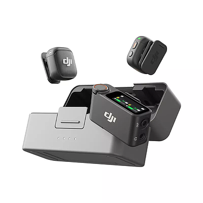 DJI Mic 3 (2 TX + 1 RX + Charging Case) - Grey