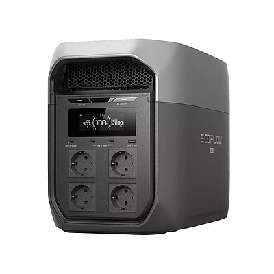 Power Station EcoFlow Delta 3 Max - Black + Gray
