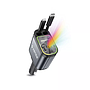 Car Charger Kensa CR-75 100W LED Atmosphere Light - Black