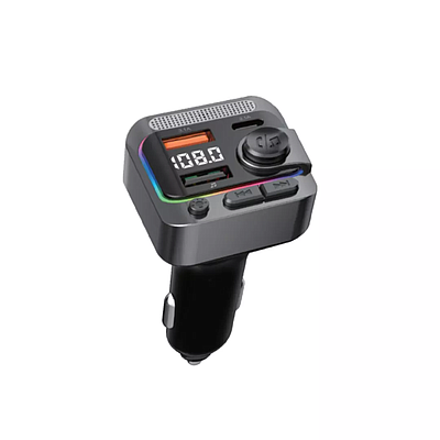 Car FM Bluetooth Transmitter Kensa KT-331 with Microphone - Black