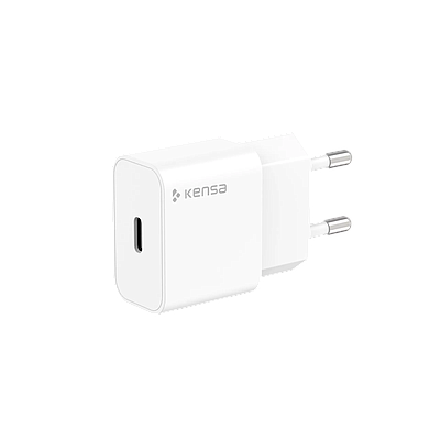 USB-C Charger Kensa QC-25 25W - White