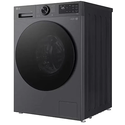 Washing Machine With Dryer LG F-2X5FRNY6.AEBQME3 9/5 Kg Black