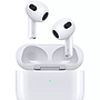 ყურსასმენი უსადენო Apple AirPods 3 with უსადენო დამტენი ტელეფონის ქეისი 2021 (MME73RU/A) თეთრი