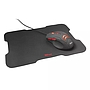 Gaming Mouse With Mouse Pad 21963 Trust Ziva Black / Red