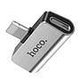 Dual Lightning Digital Audio Converter Hoco LS24  For Apple Silver