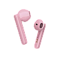 Earbuds Trust 23782 Primo Touch Bluetooth Earphones Pink