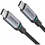 USB-C / Choetech XCC-1002 PD 100W to USB-C (1.8 m) - Black/Silver