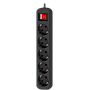 Extender Defender 47 G518 Power strip with ground wire (99341) - Black