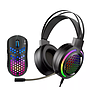 Gaming Mouse and Headset Combo Marvo MH01 BK 2 In1